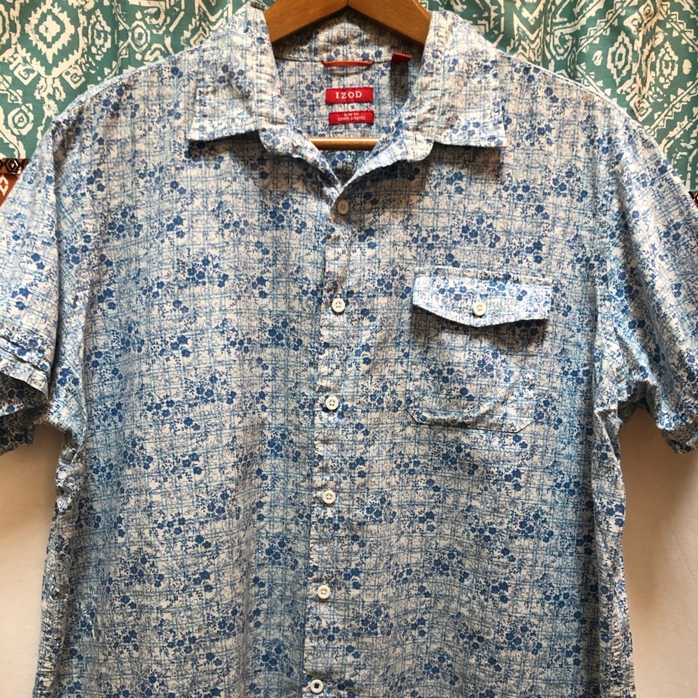 Men’s short sleeve Izod shirt